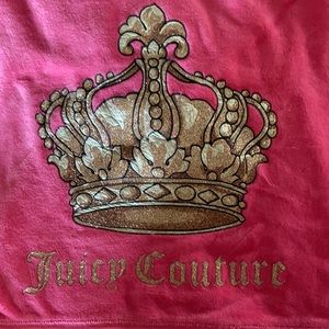 Vintage Y2K Juicy Couture pink velour hoodie